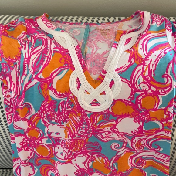 Lilly Pulitzer Pima Cotton short sleeve dress - Picture 2 of 3